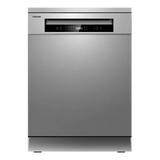 TOSHIBA 14 Place Settings Free Standing Dishwasher with Anti Bacterial Technology (Silver) Be the First One to Review - OPEN BOX