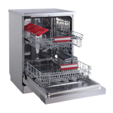 TOSHIBA 14 Place Settings Free Standing Dishwasher with Anti Bacterial Technology (Silver) Be the First One to Review - OPEN BOX