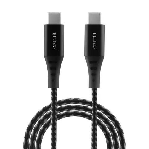 Croma Type-C Braided Cable (CRSP3AMCCA258903)