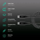 Croma Type-C Braided Cable (CRSP3AMCCA258903)