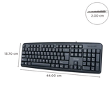 Croma Wired Keyboard CRSP105KBA016501