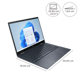 HP Envy x360 13-bf0078TU 13.3-inch premium 2-in-1 convertible laptop (OPENBOX)
