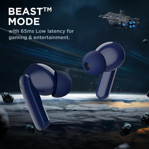 boAt Airdopes 138 Pro TWS Earbuds (Royal Blue)