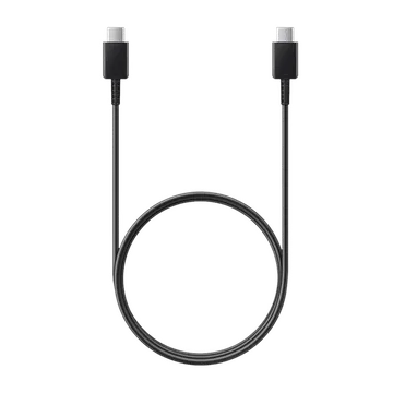 SAMSUNG Type C to Type C 3.2 Feet (1M) Cable (High Speed Data Transfer, Black)