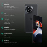 OnePlus 11R 5G (Sonic Black, 256 GB)  (16 GB RAM)