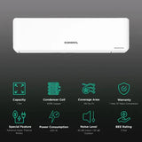 O'General 1 Ton 3 Star Inverter Split AC (ASGG12CPAB-B) (OPENBOX)