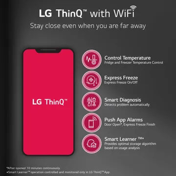 LG SBS 635L GL-L257CMCX MTBLK 3S