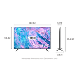 Samsung LED 189CM UA75CU7700 UHD/4K