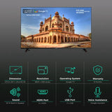Croma 127 cm (50 inch) 4K Ultra HD LED Google TV (model 50UGC24601)