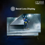 Croma 109 cm (43 inch) Full HD LED Smart TV with Bezel Less Display (CREL43FSD24601, 2023 Model)