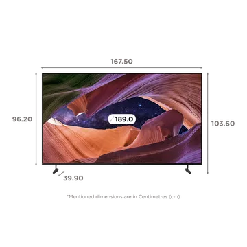 Sony 189.3 cm (75 inch) 4K Ultra HD LED Smart TV (75X82L)