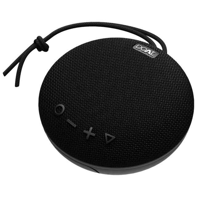 boAt Stone 193 5W Portable Bluetooth Speaker (IPX7 Water Resistant, Type - C Charging, Pitch Black)-OPEN BOX