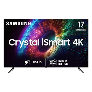 SAMSUNG CUE60 108 cm (43 inch) 4K Ultra HD LED Tizen TV with Crystal Processor 4K (2023 model)