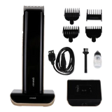 Croma 4 in 1 Rechargeable Cordless Wet and Dry Trimmer for Beard for Men (Self Sharpening Technology, Black)