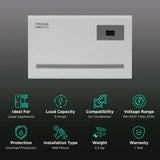 Croma 9 Amps Voltage Stabilizer For 1.5T Air Conditioner (150 - 270 V, Thermal Overload Protection, CRLS150KAA297201, White) - OPEN BOX