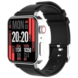 Croma Velocity AM Smartwatch (Model: CRSWAMCSWA029902, Silver)