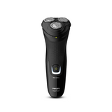 PHILIPS S1223/45, Wet or Dry Comfort Cut blades 3-Directional Flex Heads One-touch Open Pop-up Electric Shaver, Black