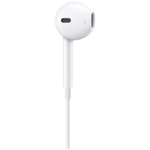 Apple EarPods Wired Earphones with Mic (USB-C Connector, In Ear, White)