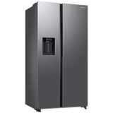 SAMSUNG 633 Litres 3 Star Frost Free Side by Side Refrigerator with Twin Cooling Plus (RS78CG8543S9HL, Inox)- OPEN BOX