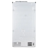 LG 650 Litres 3 Star Frost Free Side by Side Refrigerator with Smart Inverter Compressor (GLB257DLW3, Linen White)