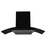 Crompton IntelliMotion 90cm 1203m3/hr Ducted Wall Mounted Chimney with Filterless Technology (Black) (OPENBOX)