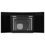 Crompton IntelliMotion 90cm 1203m3/hr Ducted Wall Mounted Chimney with Filterless Technology (Black) (OPENBOX)
