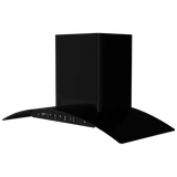 Crompton IntelliMotion 90cm 1203m3/hr Ducted Wall Mounted Chimney with Filterless Technology (Black) (OPENBOX)