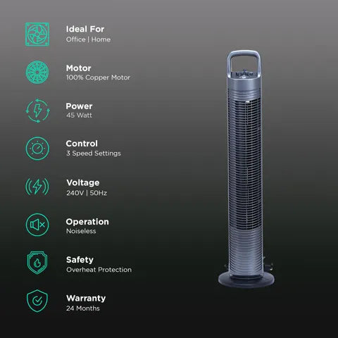 Croma Tower Fan (OPENBOX)