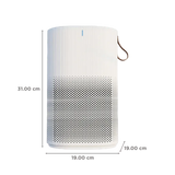 EUREKA FORBES AP 150 Air Purifier with Surround 360 Degree Air Intake Technology (3 Stage Filtration, White)