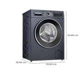Bosch Series 6, WGA1420PIN, 9 kg, 5-Star, Fully Automatic Front Load Washing Machine – Dark Lake (OPENBOX)