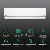 Panasonic QU 7 in 1 Convertible 2.2 Ton 4 Star Inverter Split Smart AC with Voice Assistant (Copper Condenser, CS/CU-QU26AKYF) (OPENBOX)
