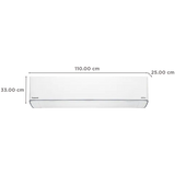 Panasonic QU 7 in 1 Convertible 2.2 Ton 4 Star Inverter Split Smart AC with Voice Assistant (Copper Condenser, CS/CU-QU26AKYF) (OPENBOX)