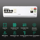 Croma 1 Ton 5 Star Inverter Split AC (Model: CRLA012INF283260)