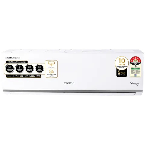 Croma 1 Ton 5 Star Inverter Split AC (Model: CRLA012INF283260)