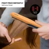 Croma Hair Straightener with Ionic Function (Ceramic Coated Plates, Yellow)