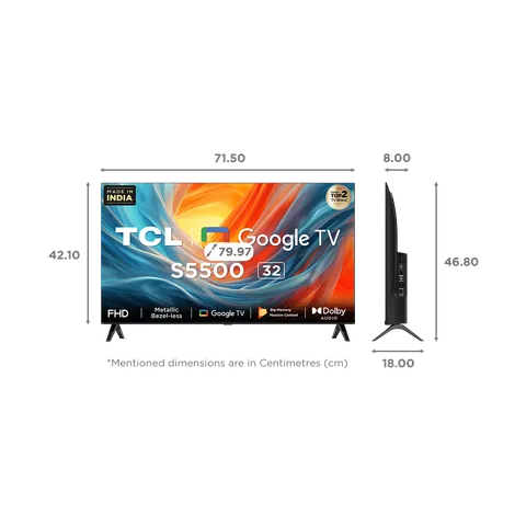 TCL LED 80cm 32S5500 FHD Smart TV