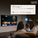 Croma 80 cm (32 inch) HD Ready LED Smart Google TV with Dolby Audio (OPENBOX)