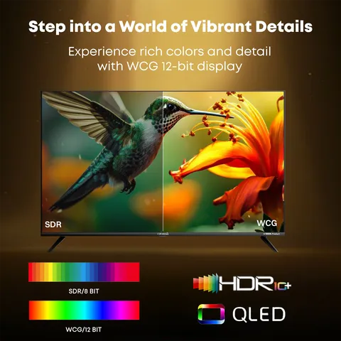 Croma CREL043UGC024603 43 inch Ultra HD 4K Smart QLED TV