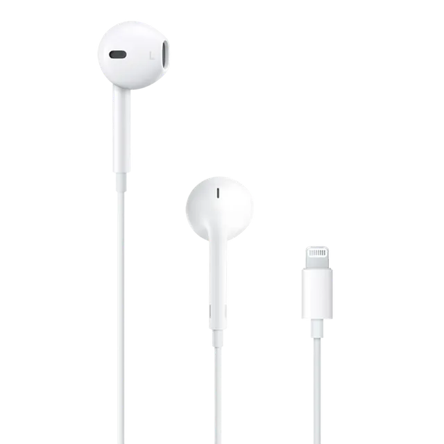 Apple EarPods Wired Earphone with Mic (Lightning Connector, In Ear, White)
