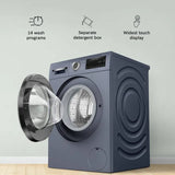 BOSCH 10 kg 5 Star Fully Automatic Front Load Washing Machine (Series 6, WGA252ZPIN, Anti Wrinkle, Dark Lake)
