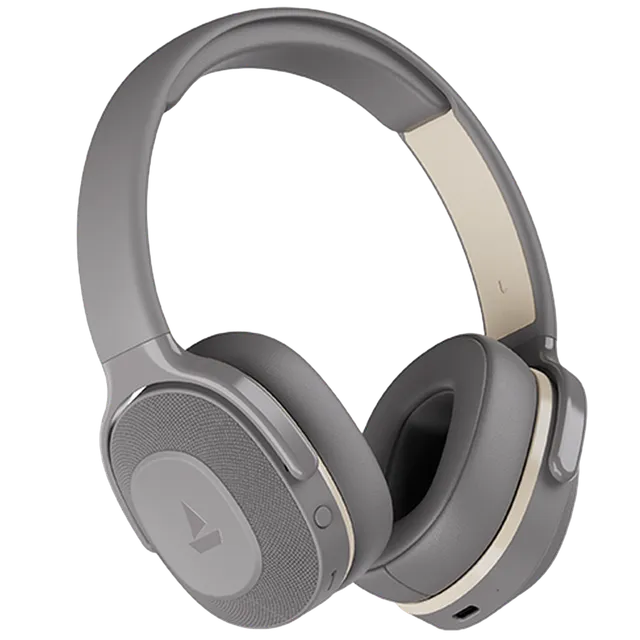 boAt Rockerz 425 Bluetooth Headphone with Mic (Environmental Noise Cancellation, Over Ear, Ash Grey)