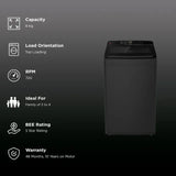 IFB 8 kg 5 Star Fully Automatic Top Load Washing Machine (TL801MB1S, AI Technology, Midnight Black) -OPEN BOX