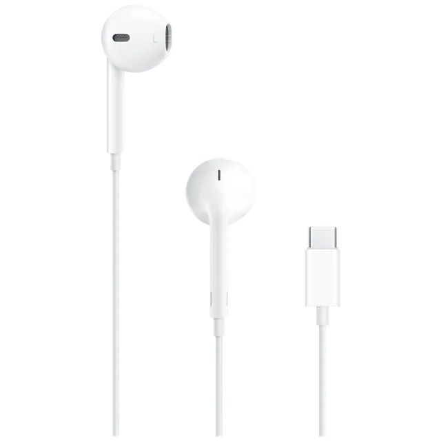 Apple Wired Earpod with Mic (USB Type-C, In Ear, White)