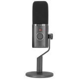 Croma USB, XLR & 3.5 Jack Wired Microphone with Touch Mute Button (Black) (OPENBOX)