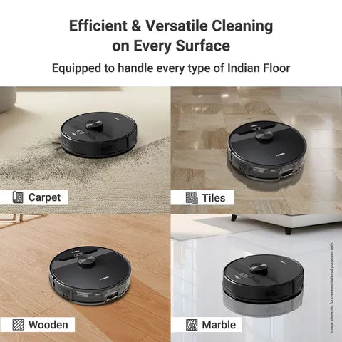 Eureka Forbes SmartClean RVC Mopping Pro – Robotic Vacuum Cleaner