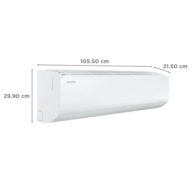 SAMSUNG 5 in 1 Convertible 1.5 Ton 5 Star Inverter Split Smart AC with Voice Assistant (2025 Model, Copper Condenser, AR50F19D15HNNA)