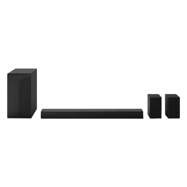 LG S65TR 600W Bluetooth Home Theatre with Remote (Dolby Digital, 5.1 Channel, Black) - OPENBOX