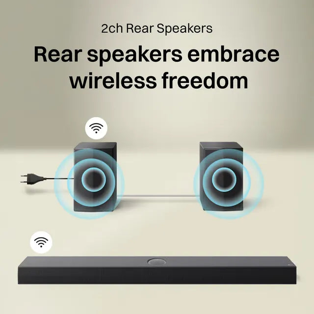 LG S65TR 600W Bluetooth Home Theatre with Remote (Dolby Digital, 5.1 Channel, Black) - OPENBOX