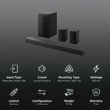 LG S65TR 600W Bluetooth Home Theatre with Remote (Dolby Digital, 5.1 Channel, Black) - OPENBOX