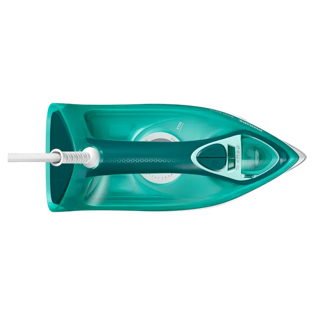 PHILIPS 3000 Series 2400 Watts 300ml Steam Iron (4 Modes, Straight-Working Ceramic Base, DST3030/70, Green)